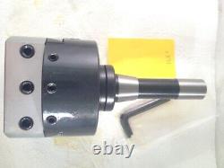 1 NEW 4'' PRECISION ADJUSTABLE BORING HEAD WITH R-8 SHANK w. 1 hole (X891)