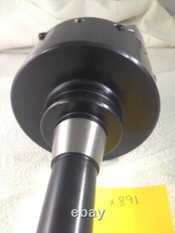 1 NEW 4'' PRECISION ADJUSTABLE BORING HEAD WITH R8 SHANK w. 1 hole (X891)