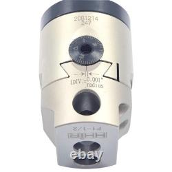 1001-0201 Indexable Tool Set, 2 Boring Head, R8 Shank, 4 Boring Bars