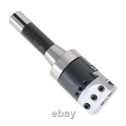 12Pcs 3/4 3 Boring Head With R8 Shank and Carbide Boring Bar Set For Milling