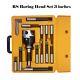 12pcs Boring Head Set Drilling Machine R8 Shank & 3/4 Carbide Boring Bar 3 Inche