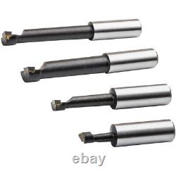 12x 3/4 Boring Bars+R8 Shank+3 Boring Head+3x Allen Wrenches Set Combo Milling