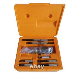2 BORING HEAD SET 9 PCs CARBIDE BORING BAR W MT2 SHANK 1/2'' MILL