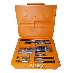 2 BORING HEAD SET 9 PCs CARBIDE BORING BARS WITH R8 SHANK 1/2 MILL