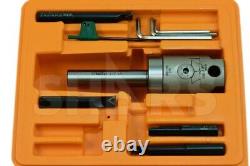 2 Boring Head + 3/4 Shank +4pc 1/2 Indexable Boring Bar Set TCMT #