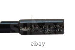 2 Boring Head + 3/4 Shank +4pc 1/2 Indexable Boring Bar Set TCMT #