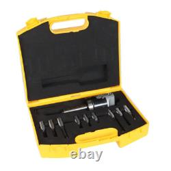 2 Boring Head (7/8-20) With MT2 Shank and 9Pcs 1/2 Shank Boring Bar Set