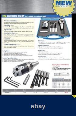 2 Boring Head Kit With Bt30 Shank, Boring Bars & Fly Cutter (1061-0106)