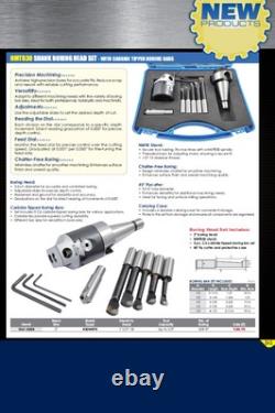 2 Boring Head Kit With Nmtb30 Shank, Boring Bars & Fly Cutter (1061-0058)