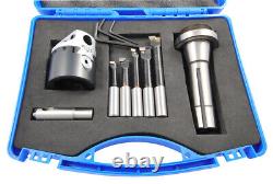 2 Boring Head Kit With R8 Shank, Boring Bars & Fly Cutter (1061-0106)