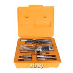 2 Boring Head R8 Shank 9Pcs 1/2 Carbide Boring Bar Set For Milling 2 Boring Head R8 Shank 9Pcs 1/2 Carbide Boring Bar Set For Milling