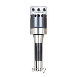 2 Boring Head R8 Shank 9Pcs 1/2 Carbide Boring Bar Set For Milling