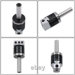 2 Boring Head Set with 3/4 Shank and 9 Pack 1/2 C6 Boring Bar Kit