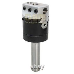 2 Boring Head Straight Shank And 9 Pc 1/2 Boring Bar Set