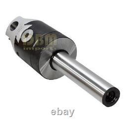 2 Boring Head Straight Shank And 9 Pc 1/2 Boring Bar Set