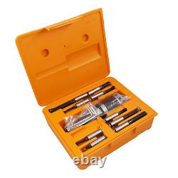 2In Boring Head Set, 9-Pack Carbide Boring Bar Set, R8 Shank 1/2In Milling Milli