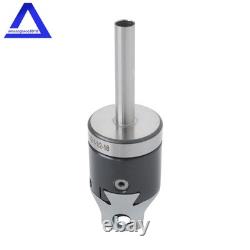 2Inch Boring Head with 1/2 Straight Shank and 9 Pack 1/2 C6 Boring Bar Set