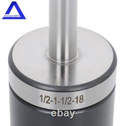 2Inch Boring Head with 1/2 Straight Shank and 9 Pack 1/2 C6 Boring Bar Set