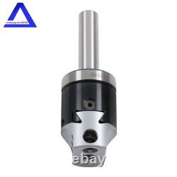 2Inch Boring Head with 3/4 Straight Shank and 9 Pack 1/2 C6 Boring Bar Set