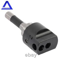 3 Boring Head R8 Shank 1-1/2-18 Threads for Boring + 8 pcs 3/4 Boring Bar Set