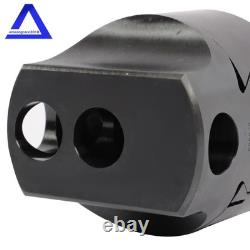 3 Boring Head R8 Shank 1-1/2-18 Threads for Boring + 8 pcs 3/4 Boring Bar Set