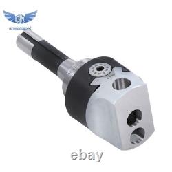 3 Boring Head R8 Shank + 10 pcs Carbide Indexable Tipped 3/4 Boring Bar Set