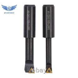 3 Boring Head R8 Shank + 10 pcs Carbide Indexable Tipped 3/4 Boring Bar Set