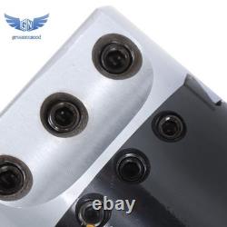 3 Boring Head R8 Shank + 10 pcs Carbide Indexable Tipped 3/4 Boring Bar Set