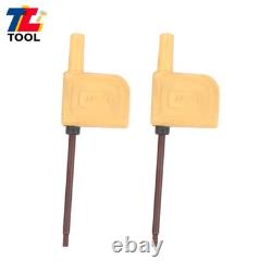 3 Boring Head R8 Shank + 10Pcs Carbide Tipped 3/4 Boring Bar Set End Mills