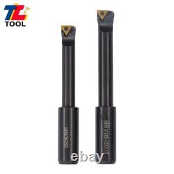 3 Boring Head R8 Shank + 10Pcs Carbide Tipped 3/4 Boring Bar Set End Mills