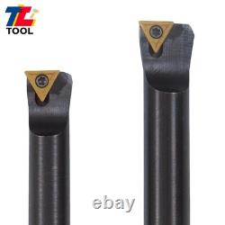 3 Boring Head R8 Shank + 10Pcs Carbide Tipped 3/4 Boring Bar Set End Mills