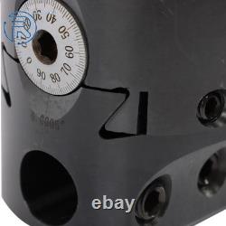3 Boring Head R8 Shank 3Inch Body Dia Threaded + 8 pcs 3/4 Boring Bar Set