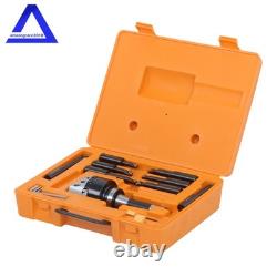 3 Boring Head R8 Shank 7/16×20UNF & 10 Pack Carbide Tipped 3/4 Boring Bar Set