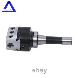 3 Boring Head R8 Shank 7/16×20UNF & 10 Pack Carbide Tipped 3/4 Boring Bar Set