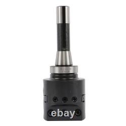 3 Boring Head R8 Shank + 8pcs Indexable 3/4 Boring Bar Set Threaded 1-1/2-18