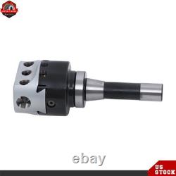 3 Boring Head R8 Shank Size 3/4 Boring Bar Set 7/16×20UNF Indexable Tipped