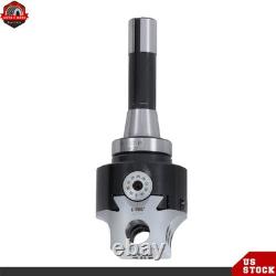 3 Boring Head R8 Shank Size 3/4 Boring Bar Set 7/16×20UNF Indexable Tipped