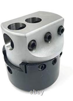 3'' Boring Head R8 Shank With 12 Carbide Boring Bars