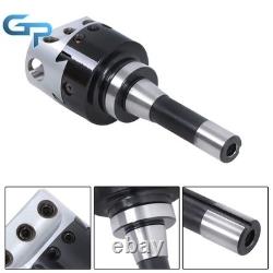 3 Boring Head R8 Shank and 10Pcs 3/4 Carbide Tipped Boring Bar Set End Mills