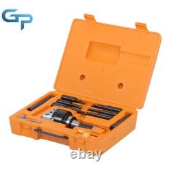 3 Boring Head R8 Shank and 10Pcs 3/4 Carbide Tipped Boring Bar Set End Mills