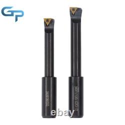 3 Boring Head R8 Shank and 10Pcs 3/4 Carbide Tipped Boring Bar Set End Mills