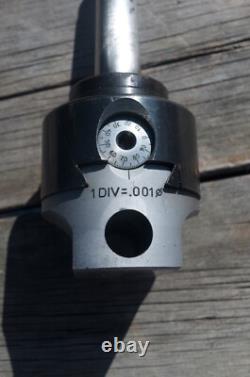 3 Boring Head Takes 3/4 Boring Bar tapered Shank