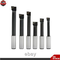 3 Boring Head With R8 Shank and 12Pack 3/4 Carbide Boring Bar Set For Milling