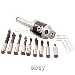 3 Piece Boring Tool Set 2 Head, 3mt Shank & 1/2 Boring Bar Set (1001-0105)