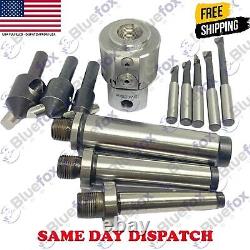 38MM Boring Head R8 1MT 2MT 3MT Shank Carbide Boring Bar Set Milling Bridgeport