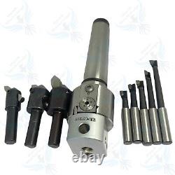 38mm Boring Head 1mt 2mt 3mt Arbor & Tools For Milling Machines