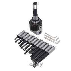 3in Adjusting Boring Head R8 Shank 3/4 Cemented Carbide Boring Bar Kit For CNC