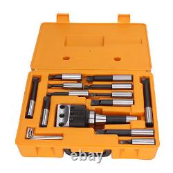 3in Adjusting Boring Head R8 Shank 3/4 Cemented Carbide Boring Bar Kit For CNC