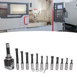 3in Adjusting Boring Head R8 Shank 3/4 Cemented Carbide Boring Bar Kit For CNC