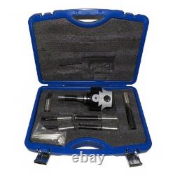 4 BORING HEAD SET 6 PCs CARBIDE BORING BAR WITH R8 SHANK 4 INCH BORING 1'' MILL